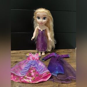 Disney Elsa Doll with two dresses